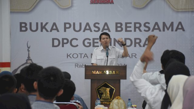 Eric Horas dan Pengurus Gerindra Makassar Buka Puasa Bersama: Ajang Silaturahmi dan Syukuran Usai Pemilu