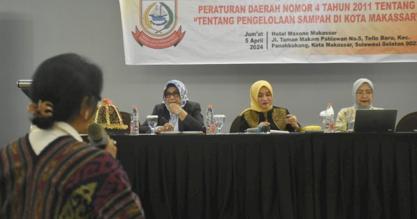 Sosper Bahas Pengelolaan Sampah, Apiaty Amin Syam Ajak Warga Kelola Sampah