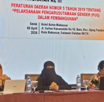 Apiaty Amin Syam Bahas Perda PUG, Pertegas Kesetaraan Gender di Makassar