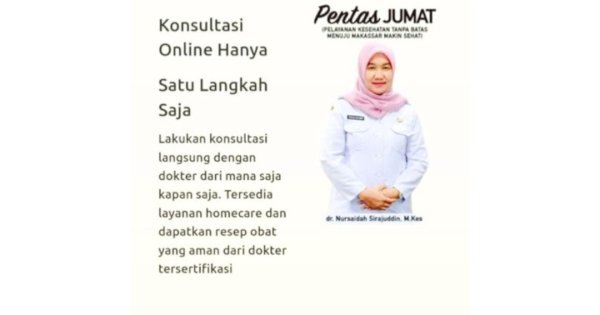 Dinkes Makassar Siapkan Konsultasi Kesehatan Gratis Lewat Aplikasi Dottoro’ta