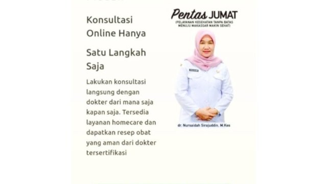 Dinkes Makassar Siapkan Konsultasi Kesehatan Gratis Lewat Aplikasi Dottoro’ta