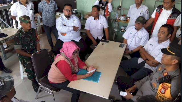 Sekcam Rappocini Tinjau PSU di Bonto Makkio