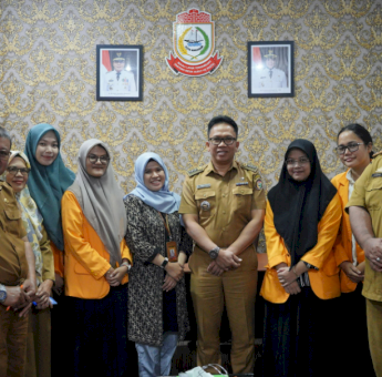 Camat Rappocini Menerima Mahasiswa UNM Makassar