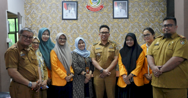 Camat Rappocini Menerima Mahasiswa UNM Makassar