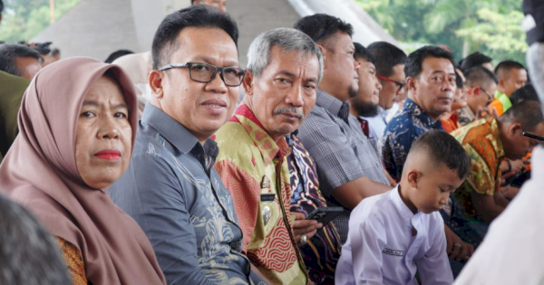 Camat Rappocini Hadiri Pengukuhan Forum Delor dan Penyaluran Cadangan Pangan Pemerintah Tahap II Tahun 2024