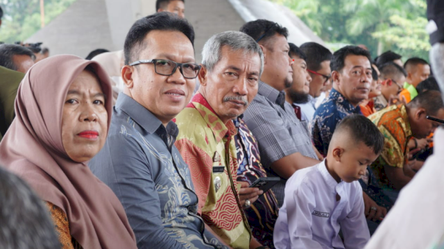 Camat Rappocini Hadiri Pengukuhan Forum Delor dan Penyaluran Cadangan Pangan Pemerintah Tahap II Tahun 2024