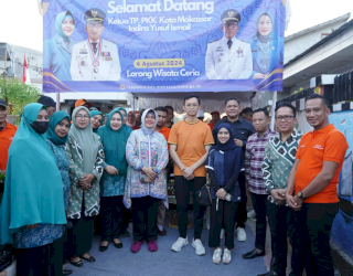 Indira Yusuf Ismail Apresiasi Transformasi Longwis Ceria di Kecamatan Rappocini