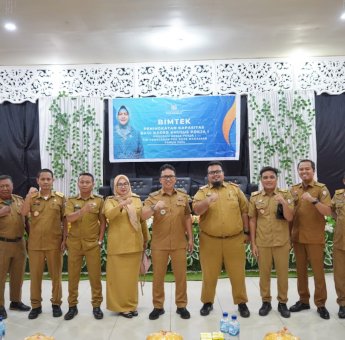 Camat Rappocini Bareng Jajaran Hadiri Bimtek Kader Khusus Pokja 1