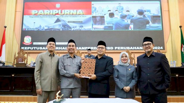 DPRD Makassar Sahkan APBD-P 2024 Senilai Rp5,29 Triliun