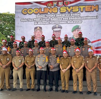 Camat Rappocini Hadiri Deklarasi Damai Tiga Pilar Jelang Pilkada Serentak 2024