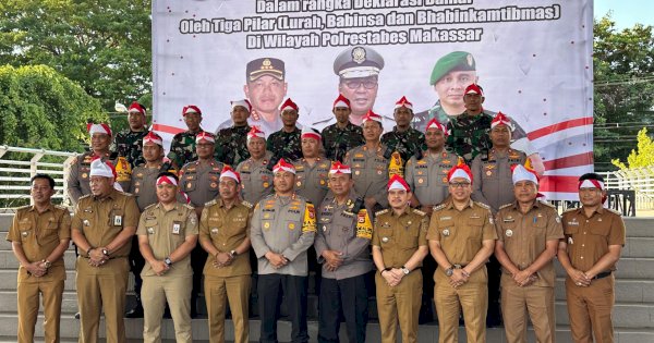 Camat Rappocini Hadiri Deklarasi Damai Tiga Pilar Jelang Pilkada Serentak 2024