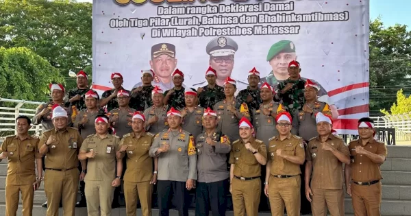 Tripika Kecamatan Rappocini Hadiri Cooling System Jelang Pilkada 2024