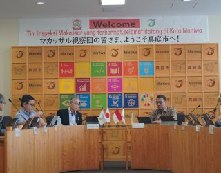 Pejabat Pemkot Makassar Belajar ke Kota Maniwa Jepang, Ingin Adopsi Program Zero Carbon City
