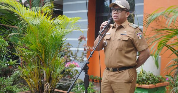 Pimpin Apel Pagi, Camat Rappocini Sampaikan Empat Poin Penting