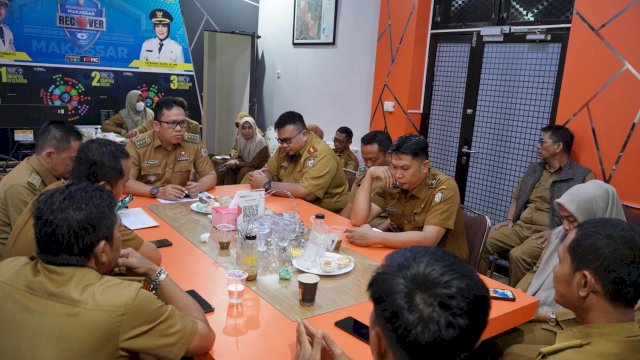 Pimpin Rakor, Camat Rappocini Bahas Masalah Kebersihan hingga Retribusi Persampahan