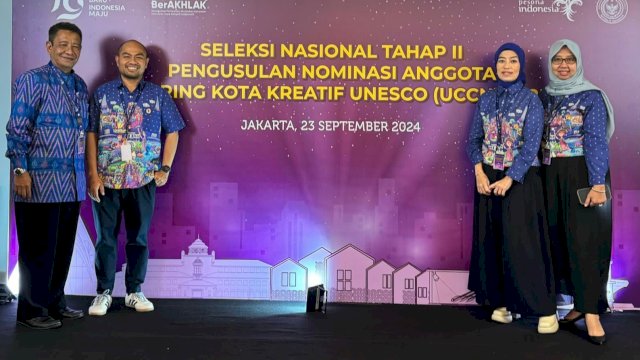 Makassar Lolos 4 Besar Seleksi Nasional Jejaring Kota Kreatif UNESCO 2025