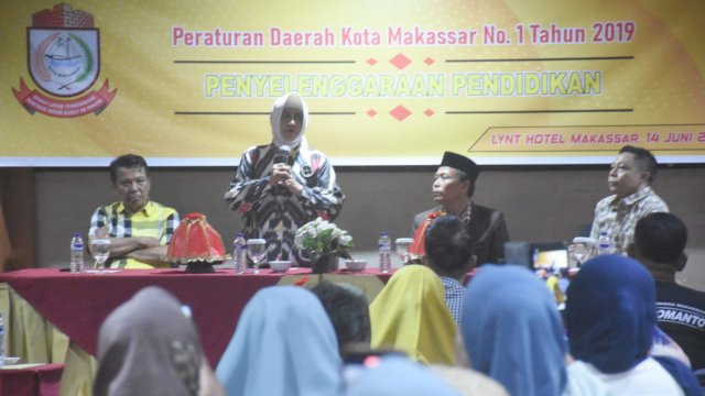 Abdul Wahab Tahir dan Ketua TP PKK Makassar Bahas Pendidikan: Hal Utama dalam Kehidupan
