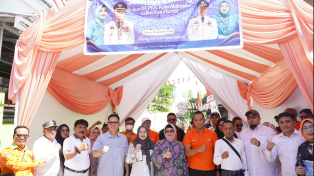Camat Rappocini Dampingi Indira Yusuf Ismail Kunjungi Longwis Setubal Sipakalebbi