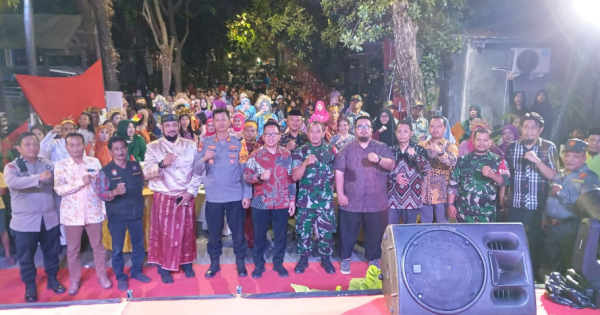 Tripika Rappocini Kompak Meriahkan Pesta Rakyat di Ballaparang