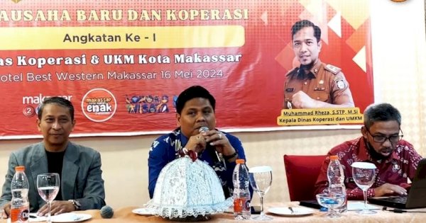 Diskop Makassar Fasilitasi Akses Pembiayaan Kelompok Wirausaha Baru