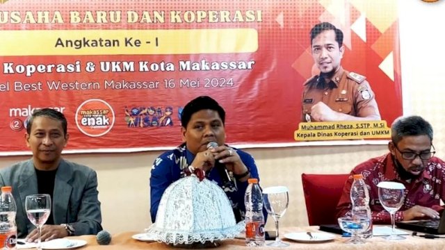 Diskop Makassar Fasilitasi Akses Pembiayaan Kelompok Wirausaha Baru