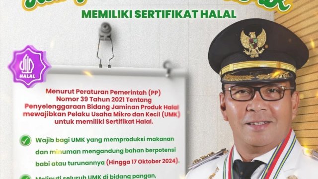Diskop Makassar Ingatkan Pelaku UMKM Urus Sertifikat Halal