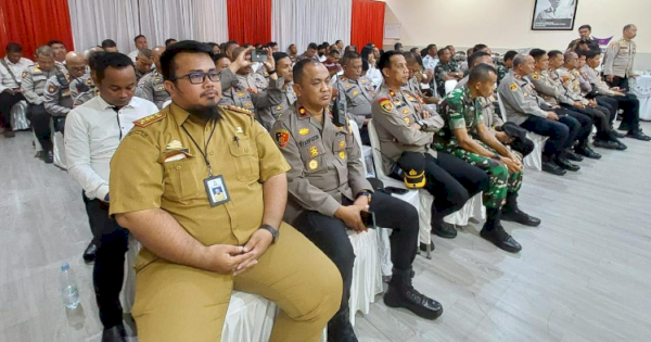 Sekcam Rappocini Ikuti Rakor Pelaksanaan Ops Mantap Praja Tahun 2024