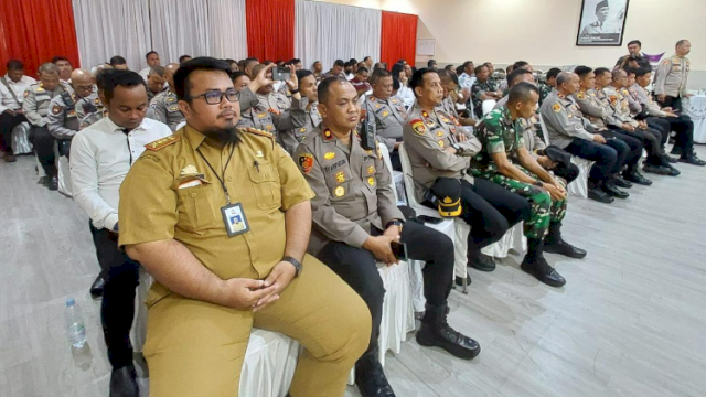 Sekcam Rappocini Ikuti Rakor Pelaksanaan Ops Mantap Praja Tahun 2024