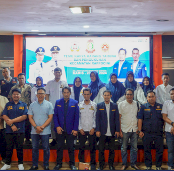 Temu Karya Karang Taruna, Camat Rappocini Ajak Kolaborasi dengan Delor