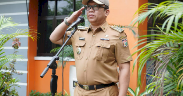 Camat Rappocini Pimpin Apel Pagi, Disiplin Jadi Atensi untuk Jajaran