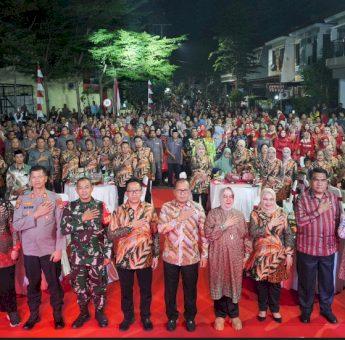 Camat Rappocini Dampingi Walikota Makassar Hadiri Pesta Rakyat di Karunrung