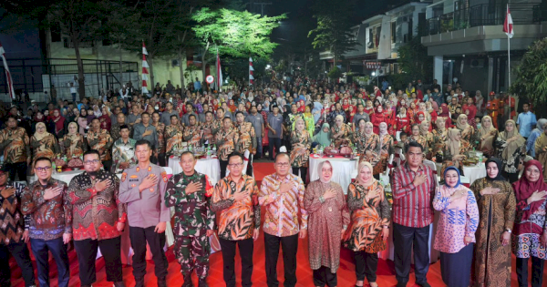 Camat Rappocini Dampingi Walikota Makassar Hadiri Pesta Rakyat di Karunrung