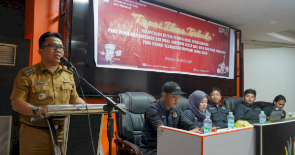Camat Rappocini Hadiri Rapat Pleno Terbuka Rekapitulasi DPHP Pilkada 2024