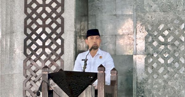 Pjs Wali Kota Makassar Ajak Jemaah Masjid Al-Markaz Wujudkan Suasana Damai di Pilkada Serentak