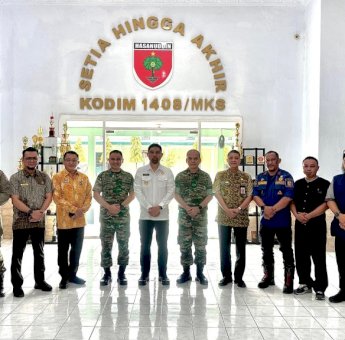 Pjs Wali Kota-Dandim 1408 Kolaborasi Antisipasi Kekeringan di Makassar