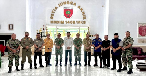 Pjs Wali Kota-Dandim 1408 Kolaborasi Antisipasi Kekeringan di Makassar