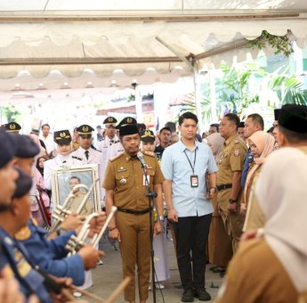 Pj Sekda Kota Makassar Jadi IRUP Pelepasan Jenazah Almarhum Kabag Perekonomian