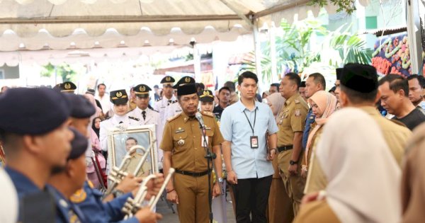 Pj Sekda Kota Makassar Jadi IRUP Pelepasan Jenazah Almarhum Kabag Perekonomian