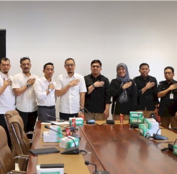 Kepala Bappeda Kota Makassar Terima Kunjungan KPU Terkait Visi Misi Balon Wali Kota