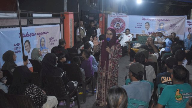 calon Wali Kota dan Wakil Wali Kota Makassar akronim SEHATI ini berlangsung di Sekretariat SLO, Jl Rappokalling Raya 1, Kecamatan Tallo, Minggu (6/10/2024) malam.