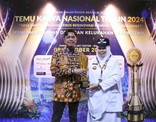Makassar Raih Juara 1 Lomba Kelurahan Terpadu Tingkat Nasional 2024
