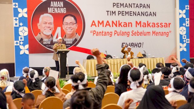 Mantapkan Tim Pemenangan AMAN, Amri Arsyid Minta Pendukungnya Tak Gentar Hadapi Lawan