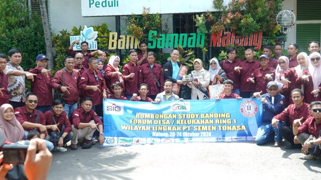 Manajemen PT Semen Tonasa dan Forum TJSL Sebelas Desa Teken Pakta Integritas