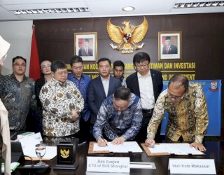 Pemkot Makassar Resmi Lakukan Penandatanganan Perjanjian Kerja Sama Proyek PSEL