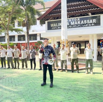Pjs Wali Kota Makassar Intruksikan Satpol PP Tingkatkan Netralitas dan Keamanan Kota pada Masa Kampanye Pilkada
