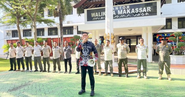 Pjs Wali Kota Makassar Intruksikan Satpol PP Tingkatkan Netralitas dan Keamanan Kota pada Masa Kampanye Pilkada