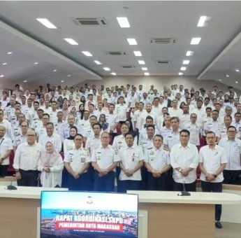 Kepala Balitbangda Makassar Hadiri Rakor SKPD, Bahas Persiapan APBD Pokok 2025