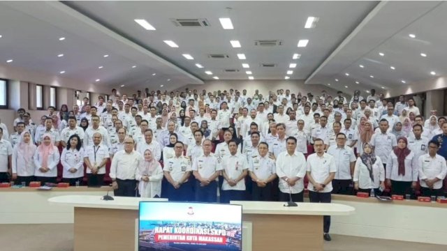 Kepala Balitbangda Makassar Hadiri Rakor SKPD, Bahas Persiapan APBD Pokok 2025