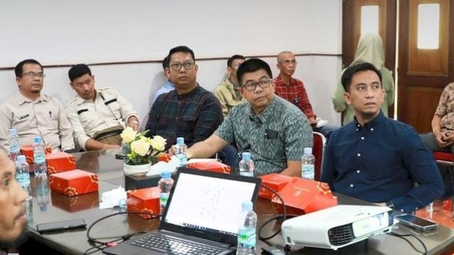 Dinas PM-PTSP Makassar Rapat Koordinasi dengan GMTD
