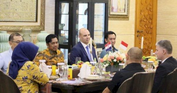 Zulkifli Nanda Dampingi Firman Pagarra Jamu Dirjen Kroasia